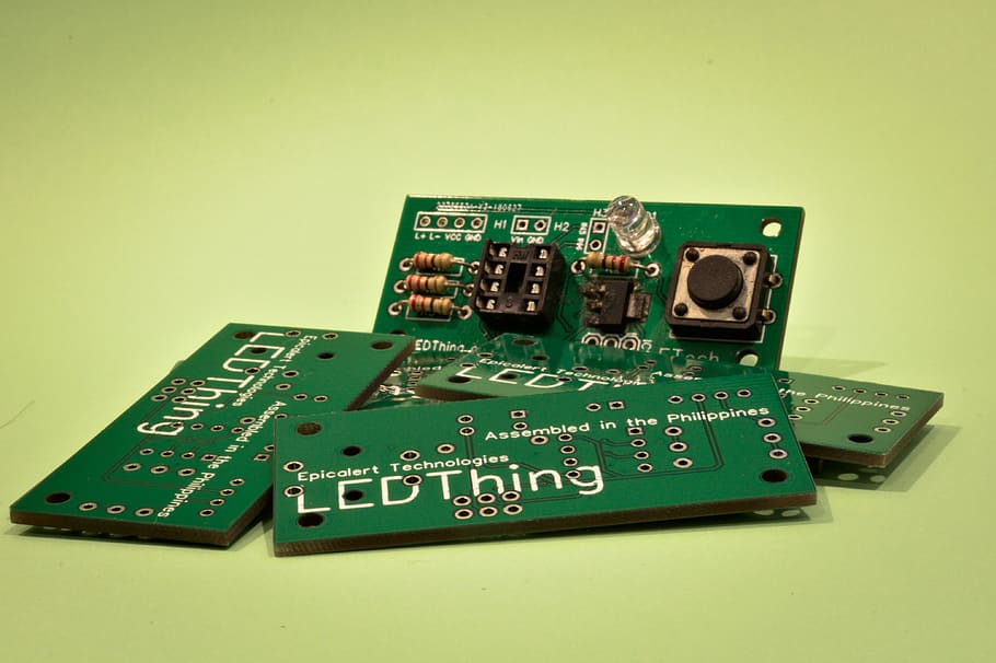 pcb, electronics, circuit, board, computers, circuitry, digital HD wallpaper