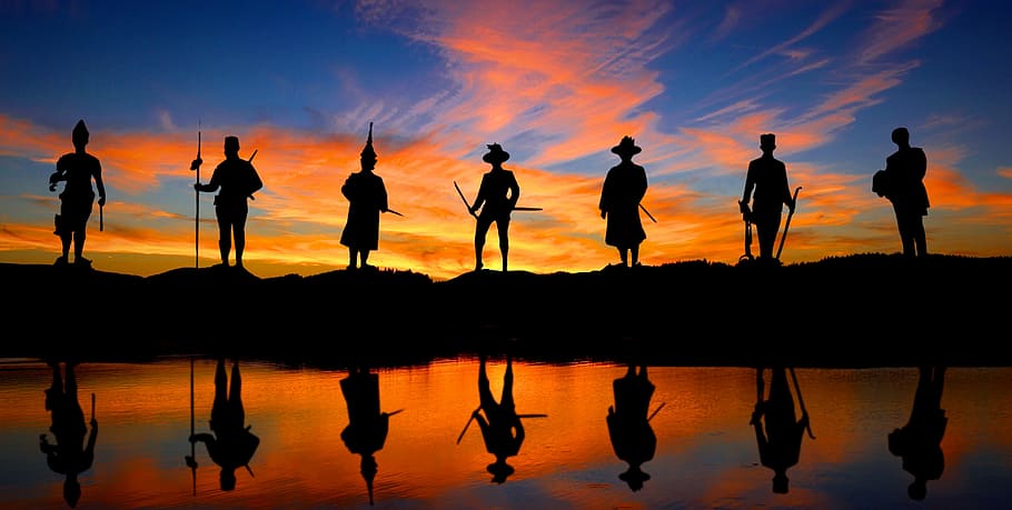sunset, great, raja, king, park, park royal loyal, reflection HD wallpaper