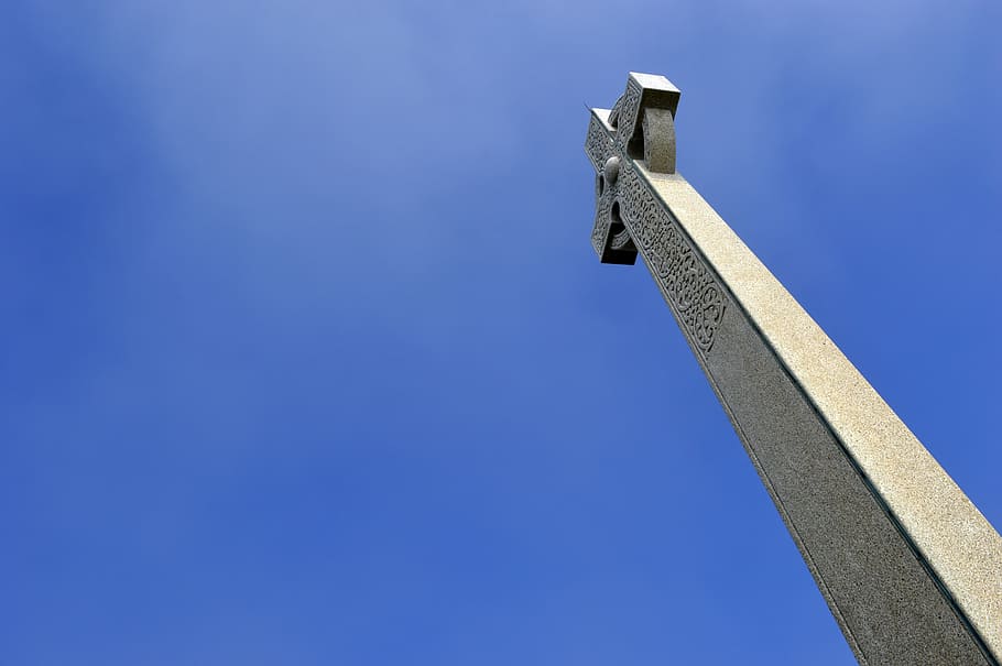 Cross, Monument, Architecture, Old, landscape, landmark, stone HD wallpaper