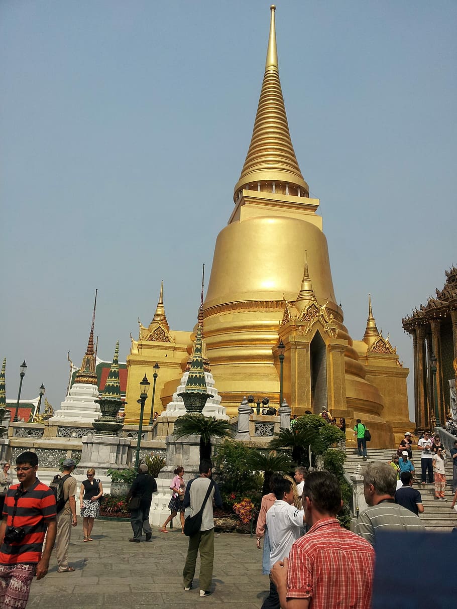 Temple, Buddhist, Thailand, religion, spirituality, place of worship HD wallpaper