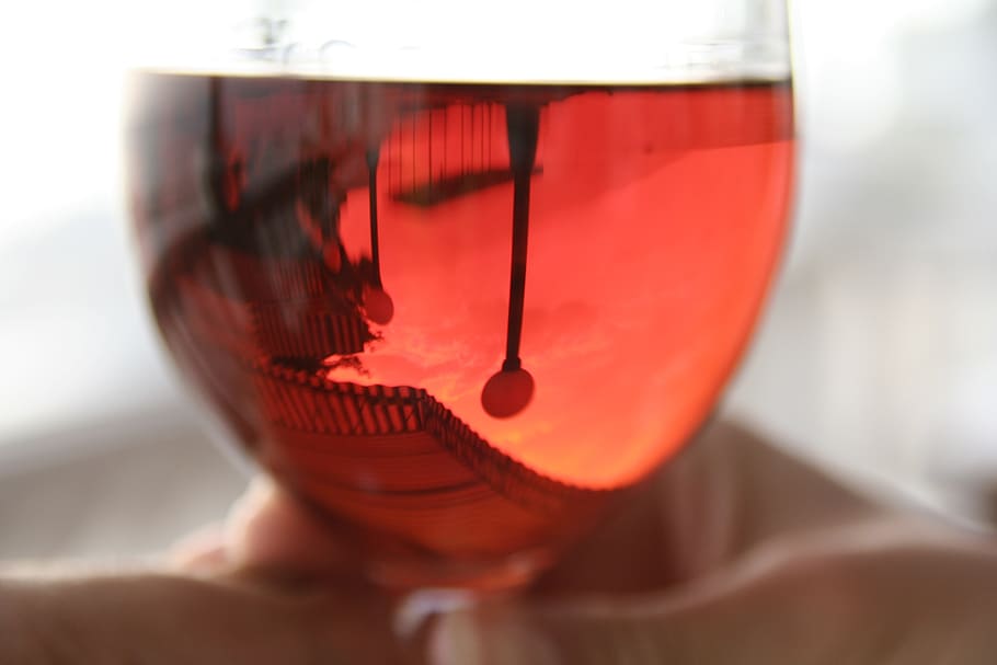 wine, day, mood, headshot, alcohol, close-up, red, portrait HD wallpaper