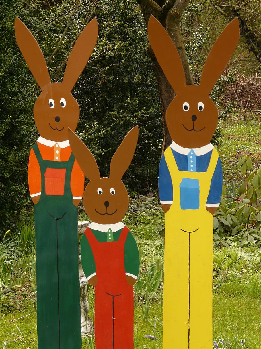 easter bunny, rabbit, festival, celebration, holiday, animal HD wallpaper