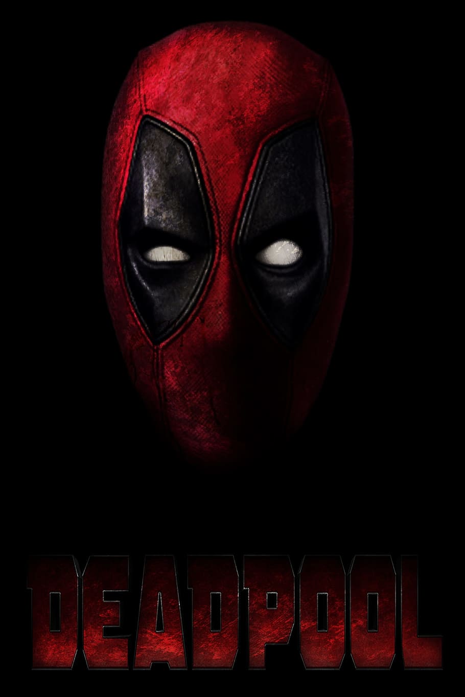 Deadpool digital wallpaper, marvel, action, movie, text, red, HD wallpaper