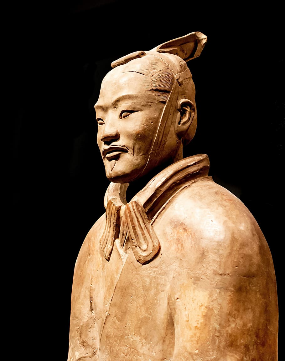 statue, terracotta, army, archeology, sculpture, ancient, chinese, HD wallpaper