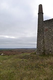 tin, mine, cornwall, industrial, engine, mining, ruin, wheal HD wallpaper