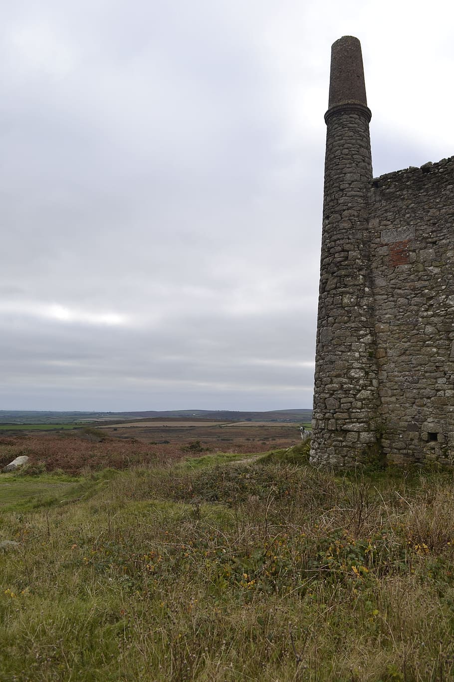 tin, mine, cornwall, industrial, engine, mining, ruin, wheal HD wallpaper