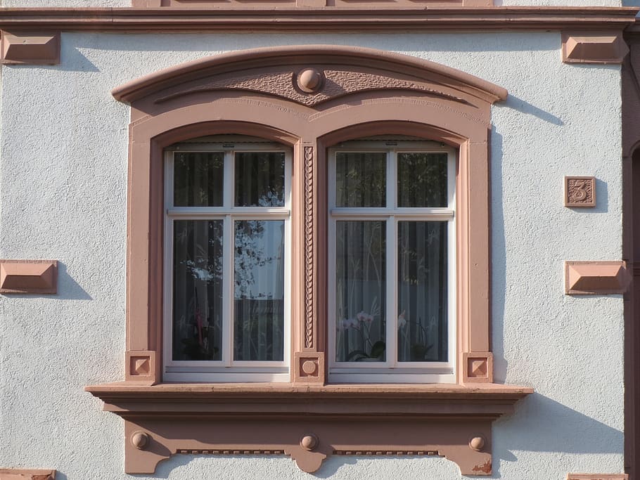 kirchenstr, hockenheim, window, house, building, front, facade, HD wallpaper