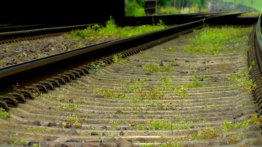 track bed, train, trains, zugfahrt, travel, seemed, railway HD wallpaper