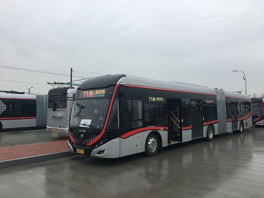 bus, mass, station, mode of transportation, land vehicle, public transportation HD wallpaper
