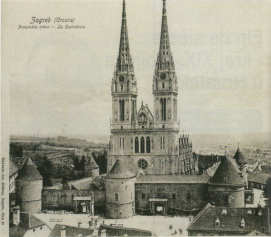 The Zagreb Cathedral, Croatia, chapel, photos, public domain, HD wallpaper