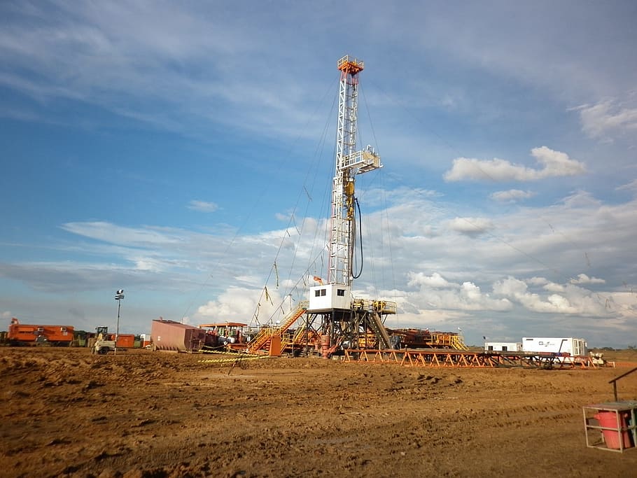 drill, vichada, colombia, industry, sky, nature, drilling rig HD wallpaper
