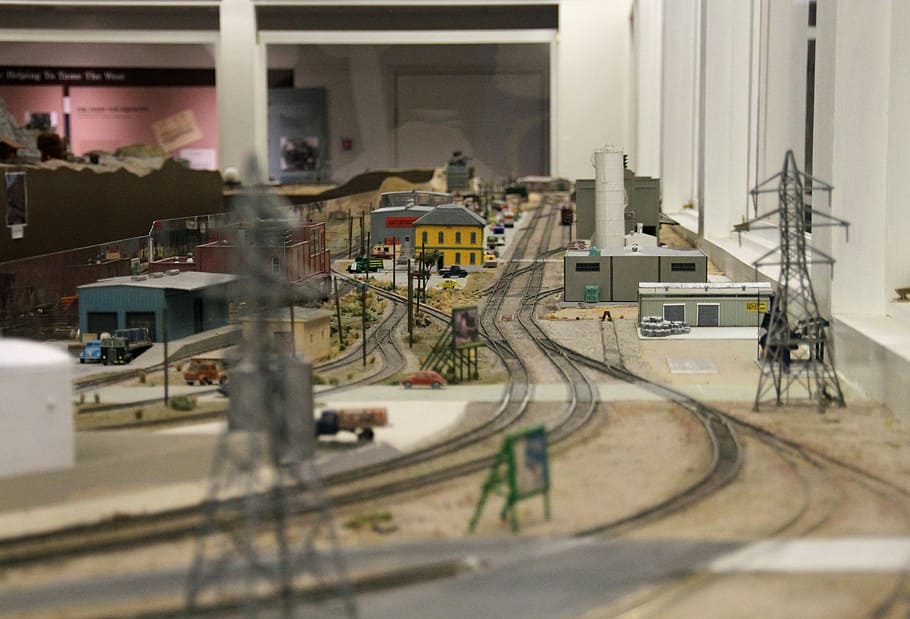 San Diego, Train, Museum, Balboa Park, train museum, model train
