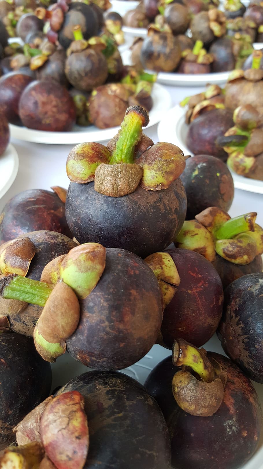 Mangosteen Fruit in Close Up Photography · Free Stock Photo