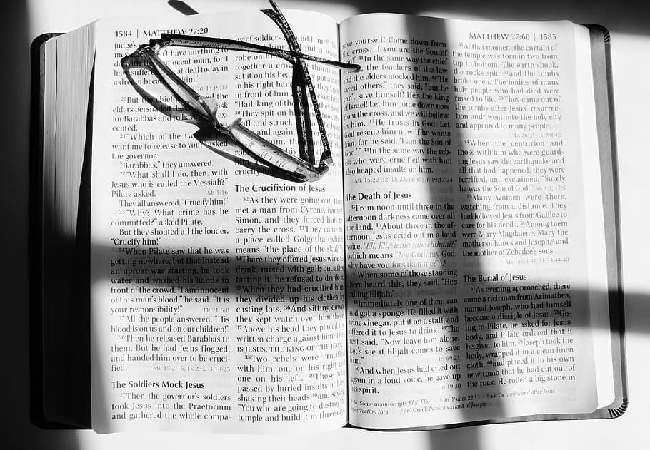 eyeglasses on opened book, Prayer, Bible, Hands, reading glasses HD wallpaper