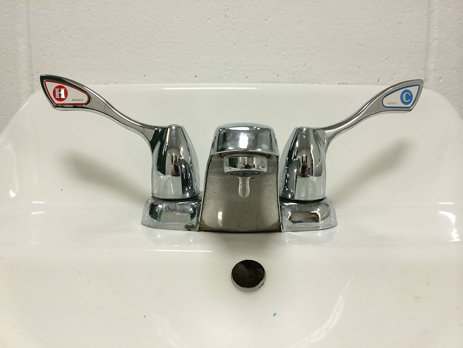 Faucet, Strange, Object, Eyes, indoors, no people, bathroom HD wallpaper