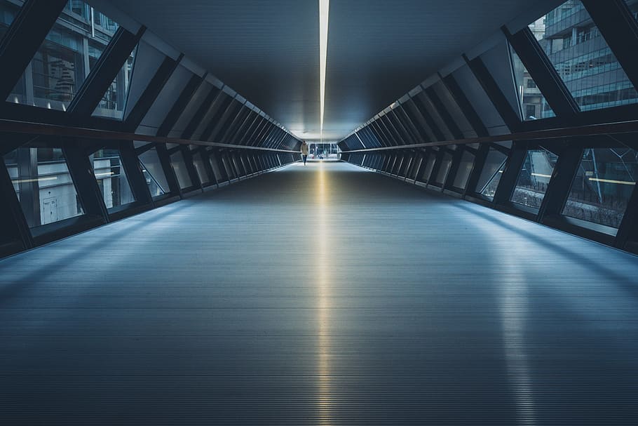 tunnel, building, architecture, built structure, bridge, connection HD wallpaper