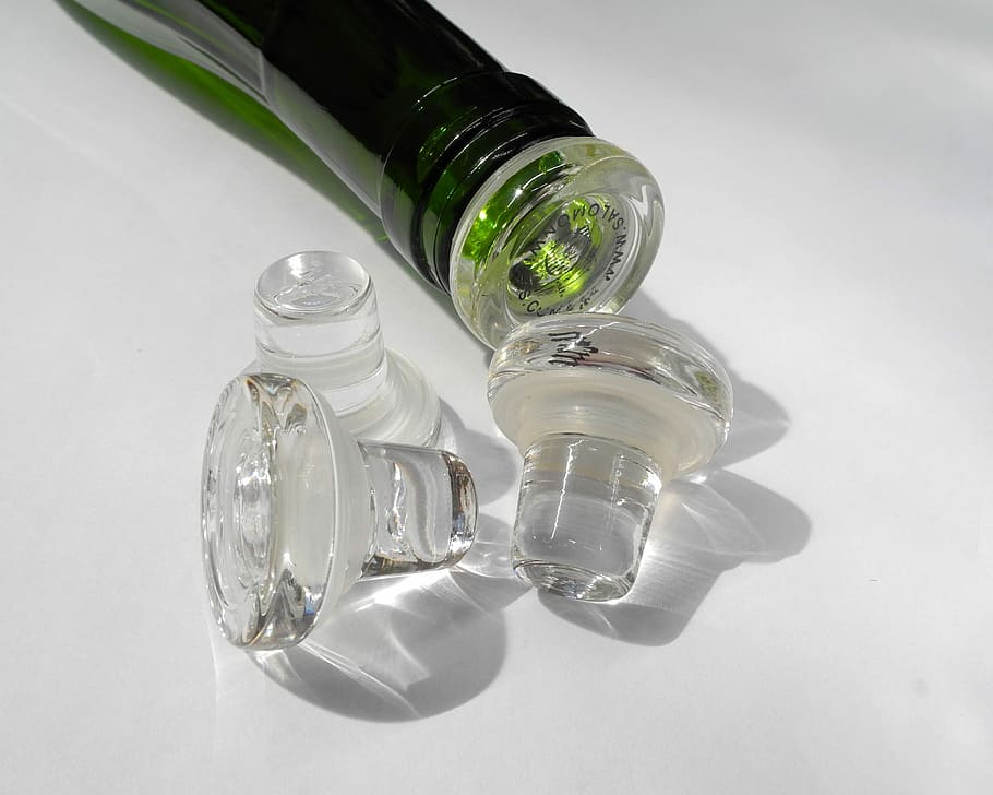 plugin, üvegdugó, wine bottle stopper, glass, winery, transparent, HD wallpaper