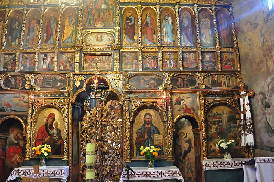 the altar, images, monuments, architecture, old houses, religion HD wallpaper