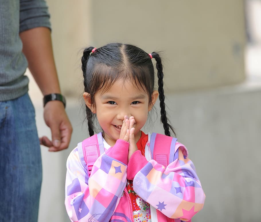 pupils, expression, how happy i, cute, little angel, girls HD wallpaper