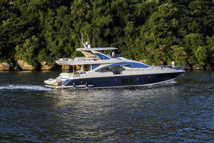 bank, mar, rio, water, mode of transportation, nautical vessel HD wallpaper