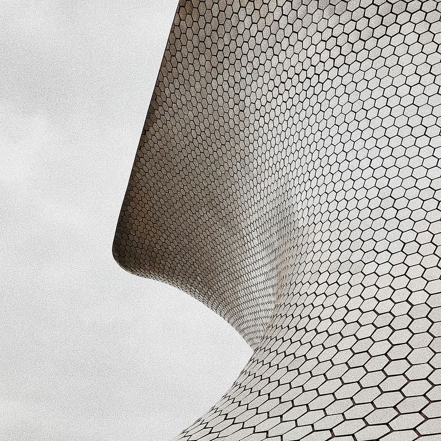 Soumaya, gray wall digital art, architecture, building, texture HD wallpaper