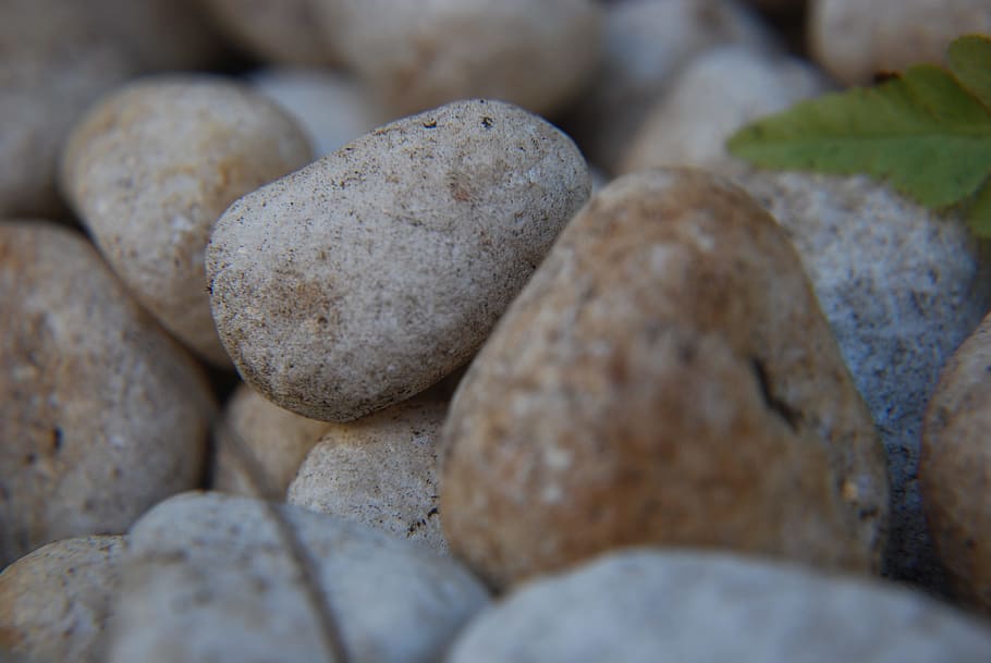 white, rocks, macro, stone, nature, shapes, dirt, pebbles, solid HD wallpaper