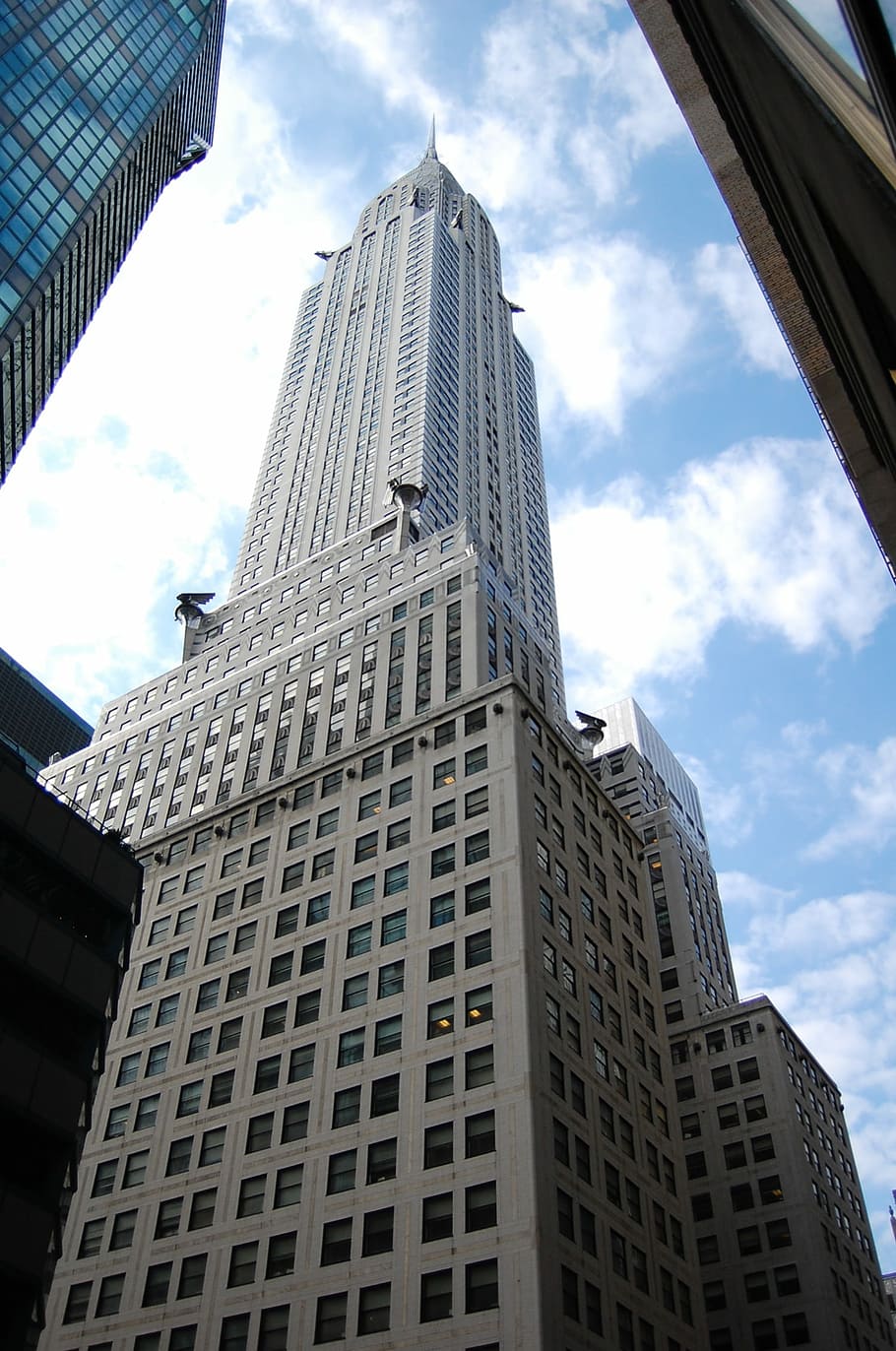New York, Chrysler Building, Skyscraper, america, usa, city, HD wallpaper