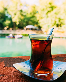 tee, black tea, drink, container, cup, teatime, tea plantation HD wallpaper