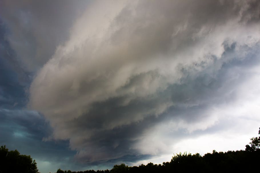 storm, cloud, stormy, thick, atmospheric, cloudscape, landscape HD wallpaper