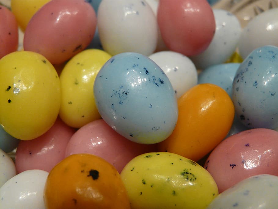 sugar eggs, easter eggs, sweetness, brand, colorful, easter bunny HD wallpaper
