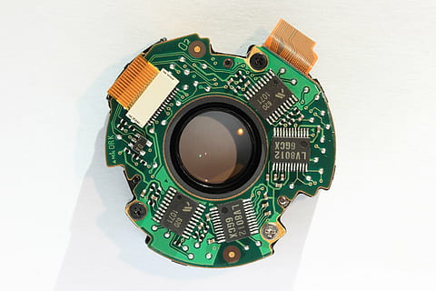 green circuit board, canon, eos, ef-s, 17-85, lens, is, image HD wallpaper