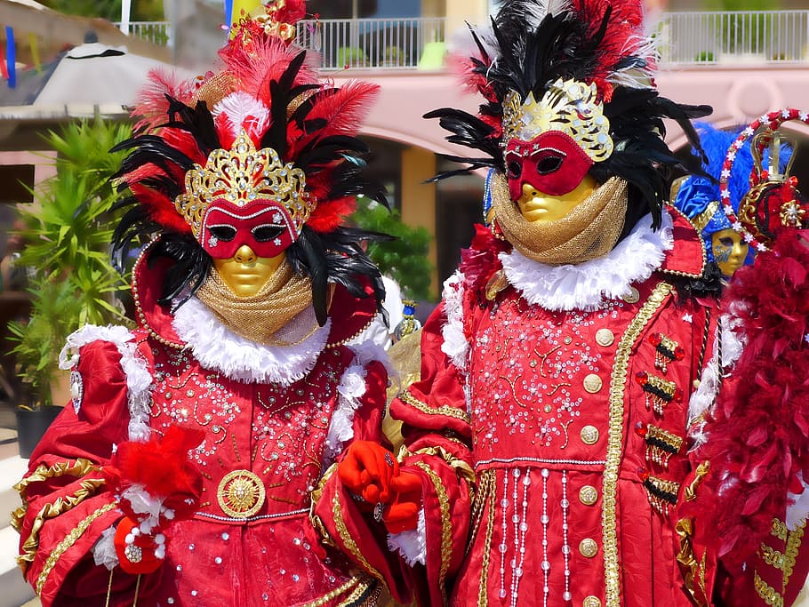 Carnival Of Venice, Mask Of Venice, masks, disguise, mask - Disguise, HD wallpaper