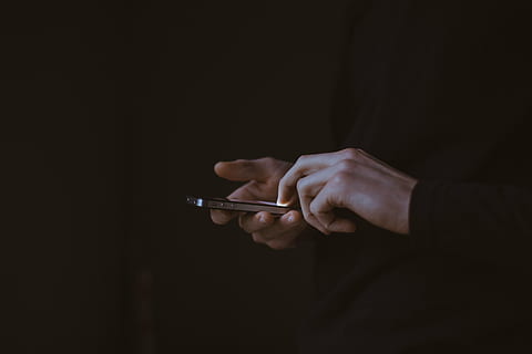 black, checklist, hands, iphone, smartphone, technology, typing HD wallpaper
