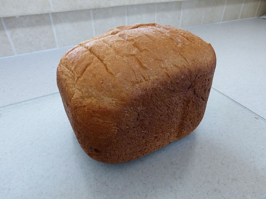 bread, loaf, food, bakery, fresh, brown, wheat, diet, crust HD wallpaper
