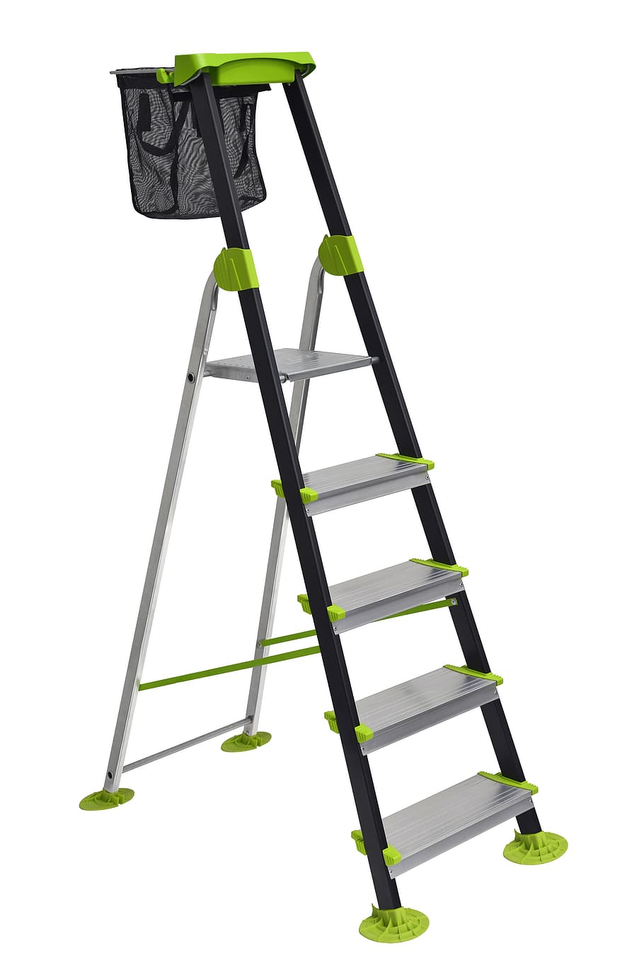 stepladder, footstool, garden, white background, cut out, studio shot HD wallpaper