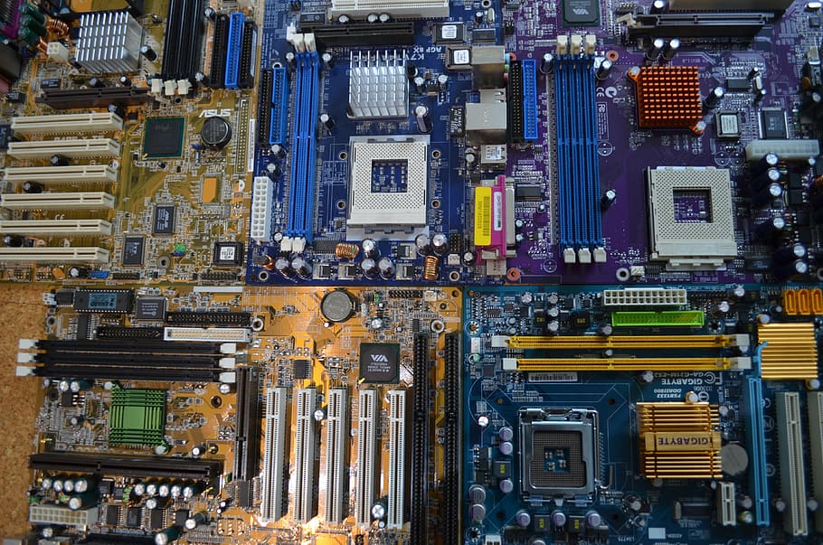 boards, motherboard, computer, hardware, computer motherboard HD wallpaper