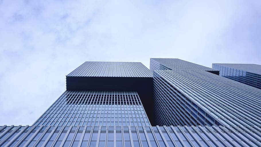 architecture, building, structure, establishment, office, windows HD wallpaper
