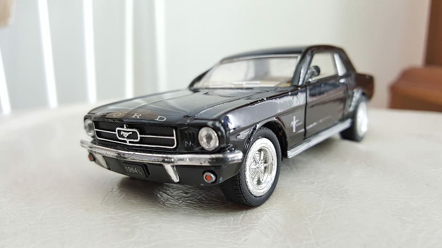 Machine, Toy, Ford, black, car, indoors, old-fashioned, transportation HD wallpaper