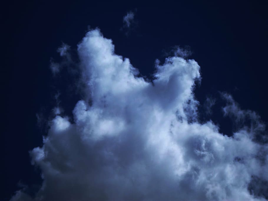 sky, cloud, blue sky, day, clouds, landscape, nature, cloud - sky HD wallpaper