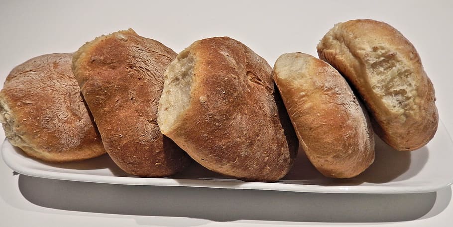 bread, corn, oats, flax, grains, food and drink, no people HD wallpaper