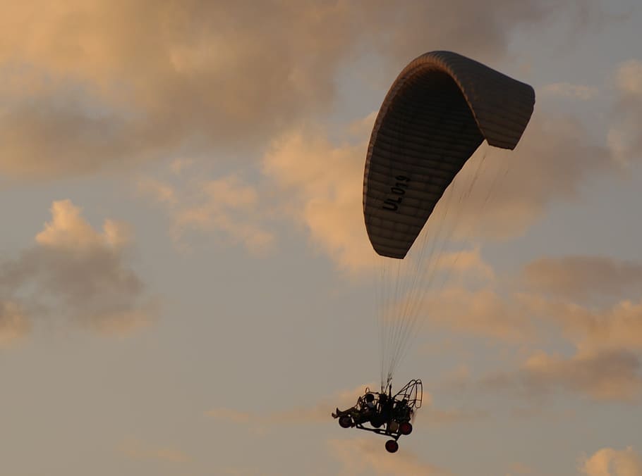 Ultralight, Microlight, Sky, Sport, outdoors, adventure, aircraft HD wallpaper