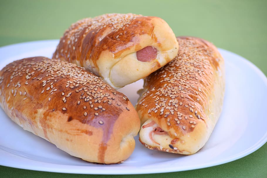 bread, rolls, food, breakfast, fresh, homemade, bakery, baking HD wallpaper