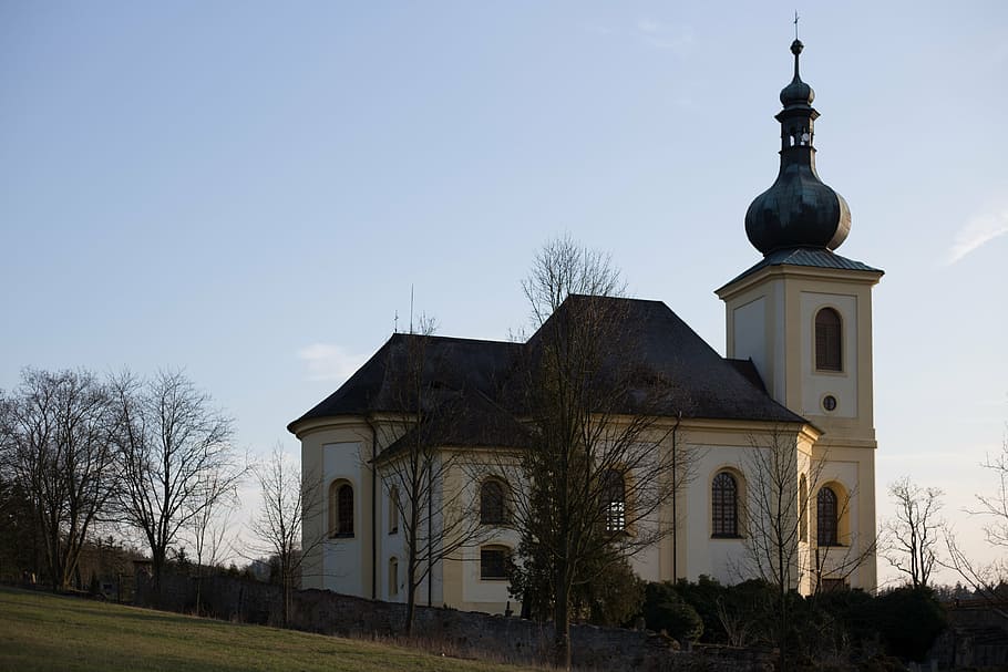 nečtiny, church, jacob, building exterior, built structure HD wallpaper