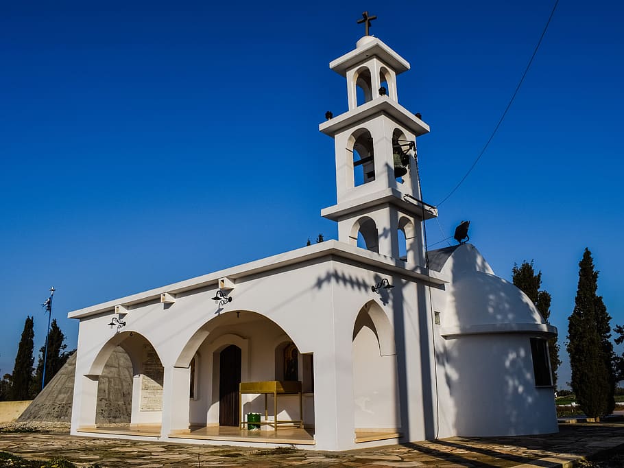 Cyprus, Avgorou, Chapel, Monument, Eoka, religion, architecture HD wallpaper