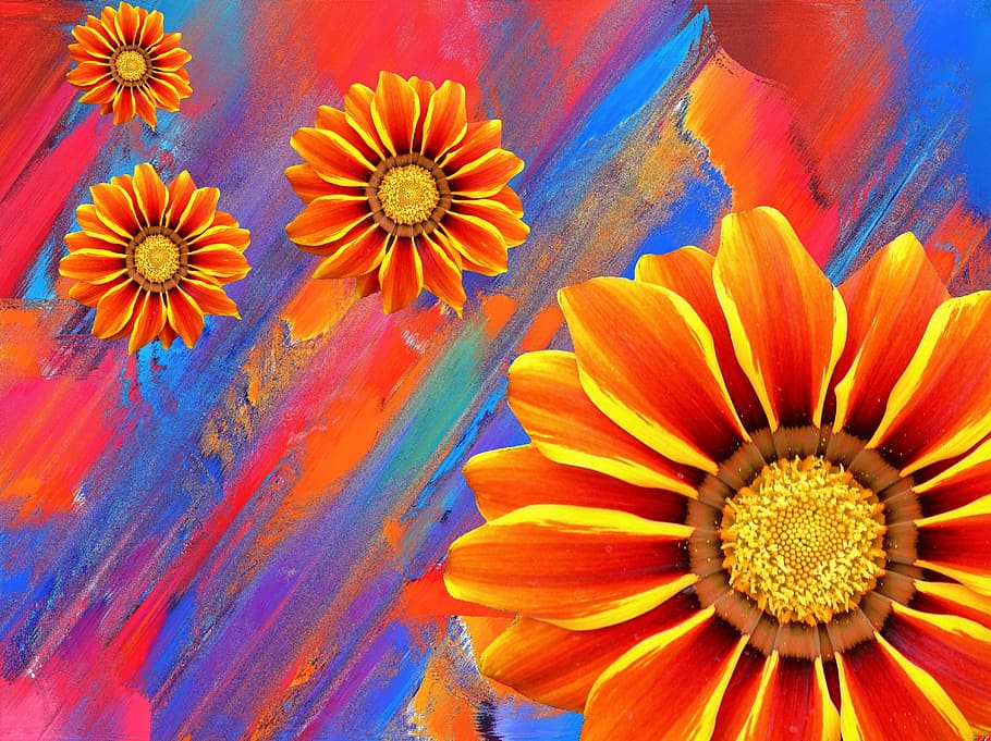 flower, bright, summer, nature, color, plant, blossom, bloom HD wallpaper