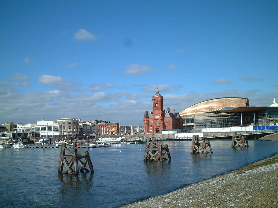 View of Cardiff Bay, 