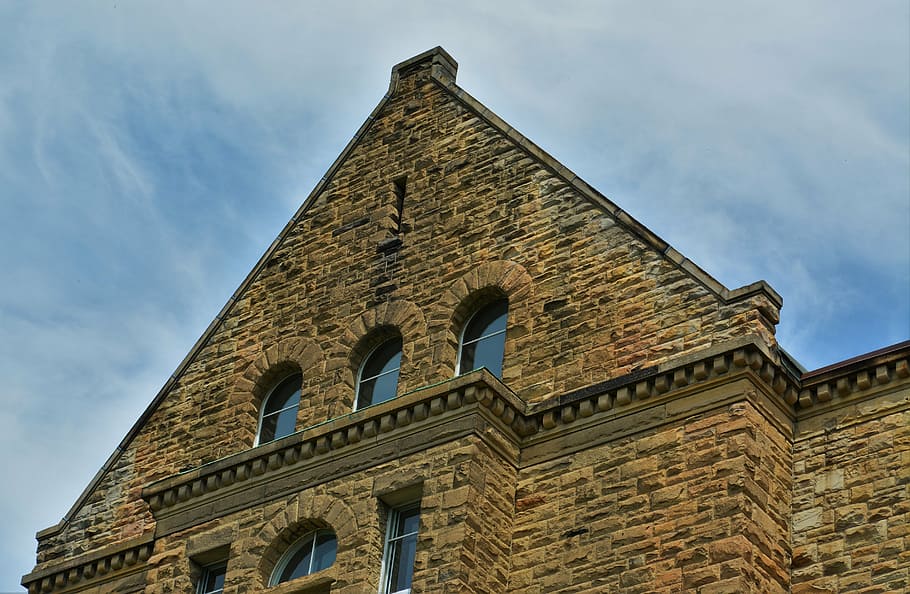 castle, cornell, university, architecture, brick, building Exterior HD wallpaper