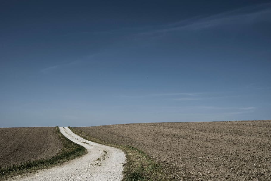 gray road during daytime, nature, landscape, sky, rural Scene HD wallpaper