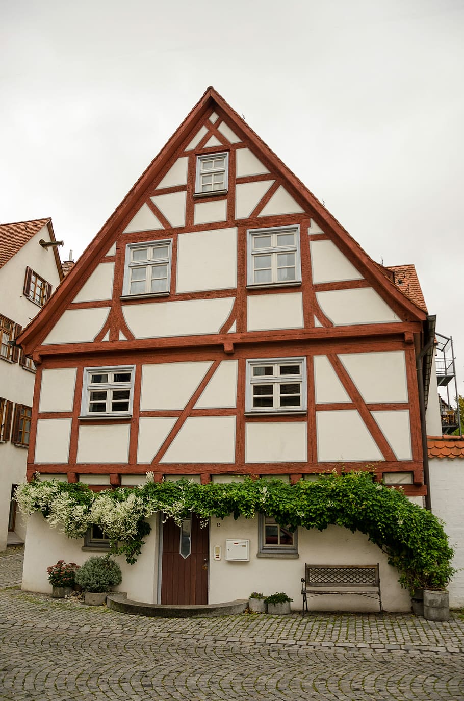 Architecture, Ulm, Building, Facade, truss, fachwerkhaus, alley HD wallpaper