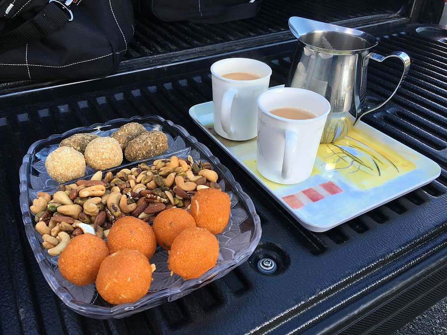Tea, Laddu, Chai, Fresh, Masala, India, food and drink, fruit HD wallpaper